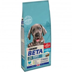 Beta Puppy Large Breed Dry Dog Food With Turkey 14kg