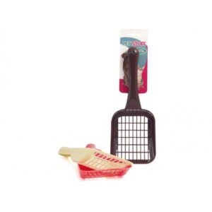 Pet Stuff Plastic Litter Scoops Clipstrip Assorted