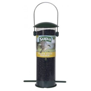 Supa Plastic 4 Port Niger Seed Feeder 20cm (8")