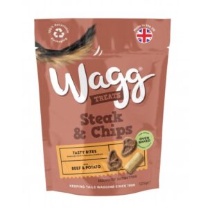 Wagg Tasty Bites - Steak & Chips (125g)