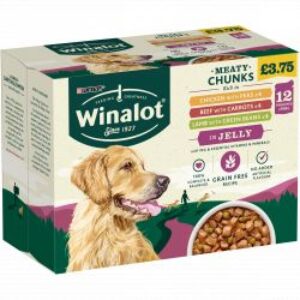 Winalot Meaty Chunks In Jelly (12x100g)