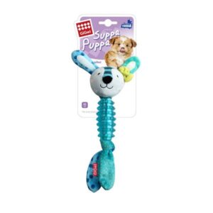 GiGwi Suppa Puppa Squeaker Rabbit - Blue