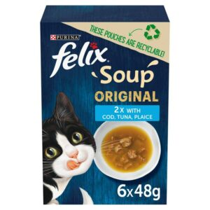 Felix Soup Mixed Variety - Fish Selection (6x48g)