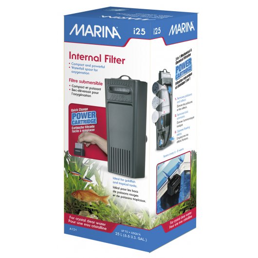 Marina I25 Filter - For Aquariums Up To 25ltr