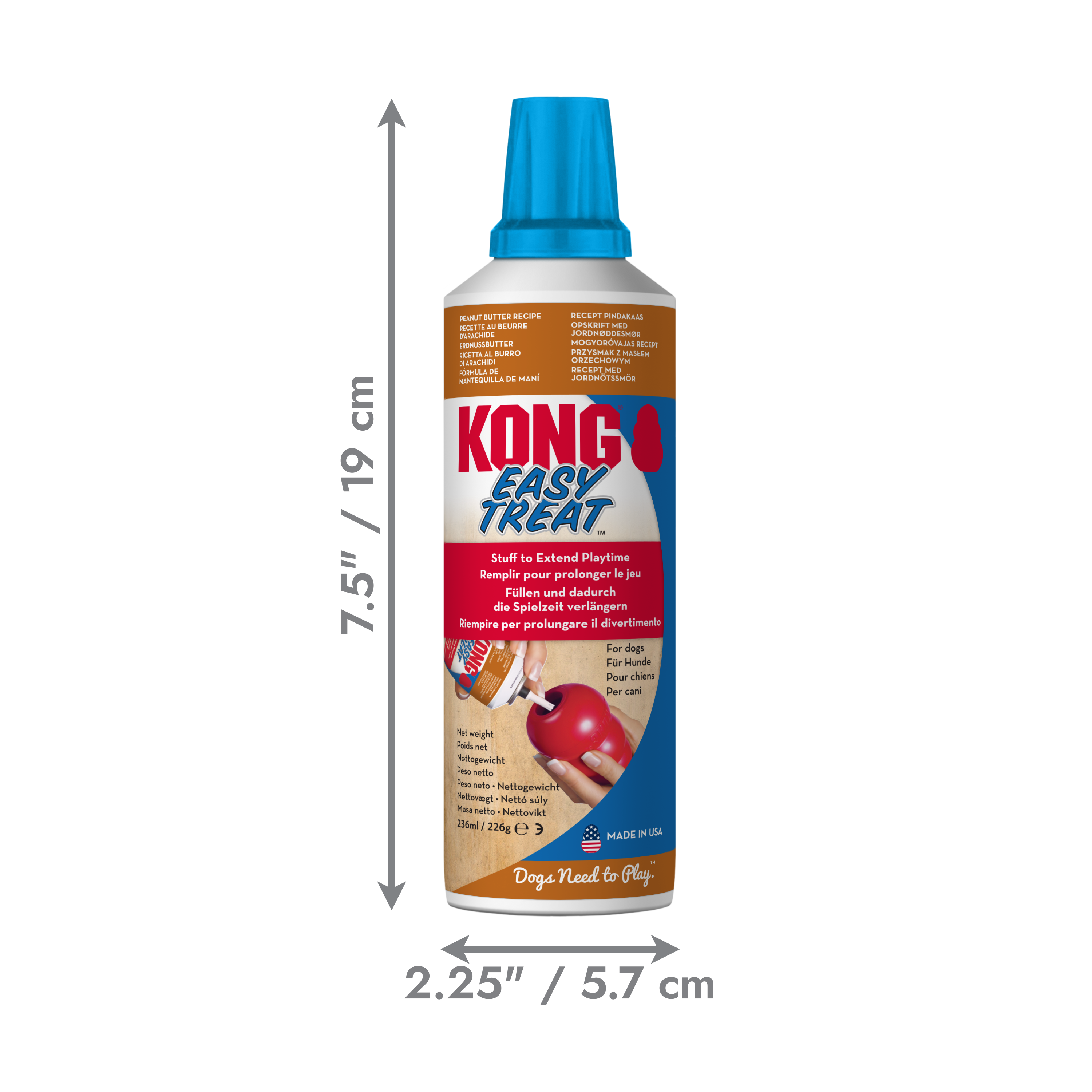 KONG Easy Treat - Peanut Butter - Image 2